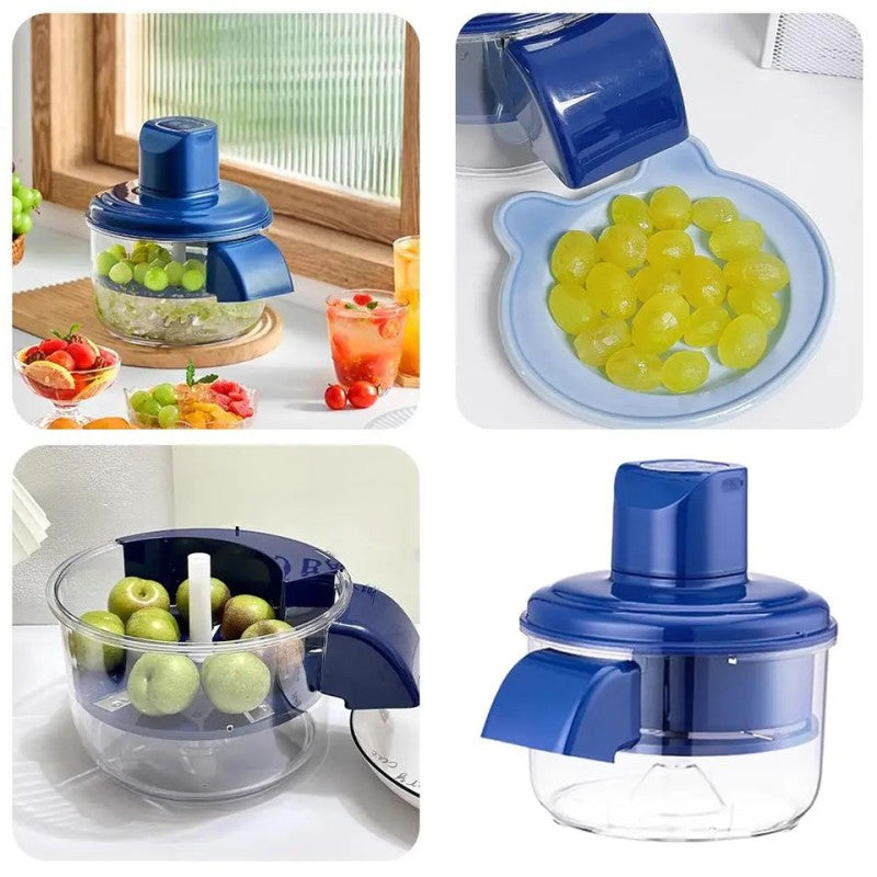 Electric Grape & Garlic Peeler Machine – Automatic Small Fruit Peeling Tool