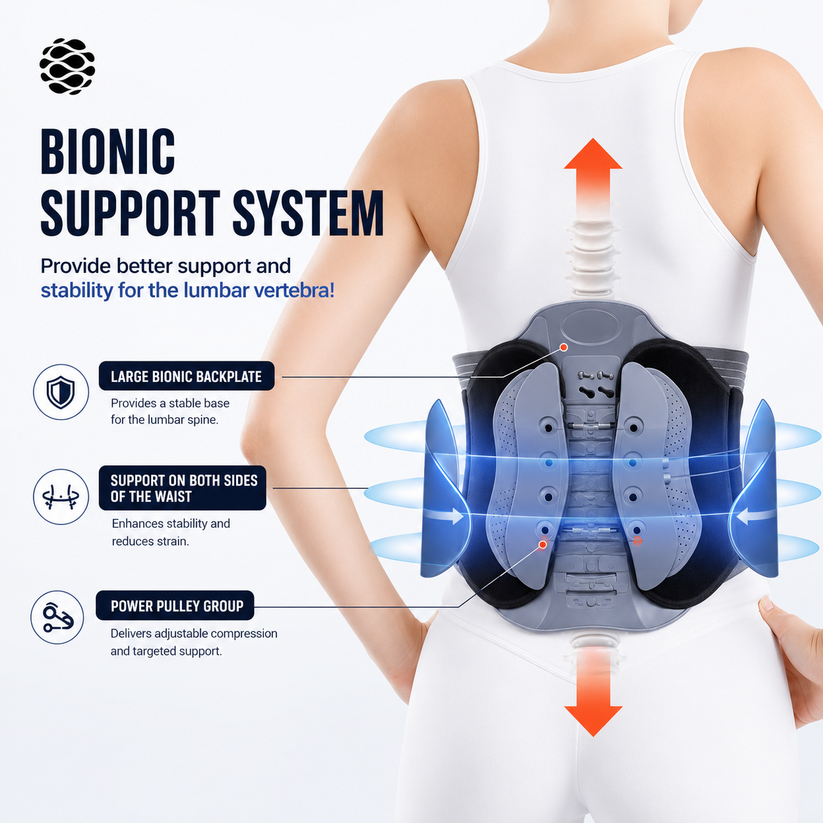 TRUE JOINT™ Back Brace – Sciatica & Lower Back Pain Relief Support