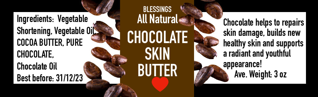 All Natural Chocolate Skin Butter β Repair, Nourish & Restore Youthful Skin