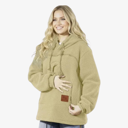 The Original Purr Pouch Cat Hoodie – Kangaroo Pocket Hoodie for You & Your Cat