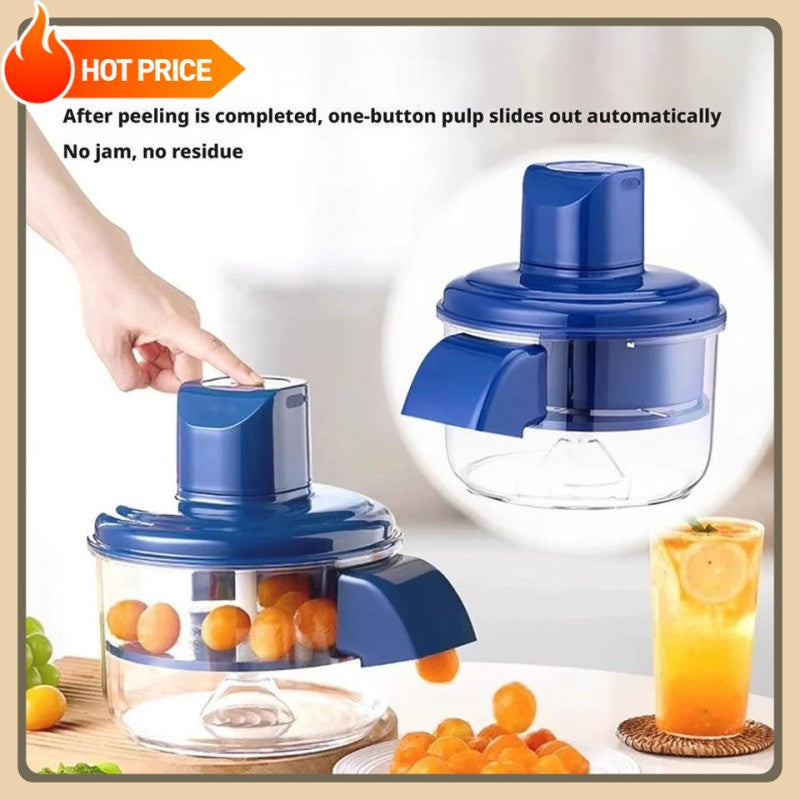 Electric Grape & Garlic Peeler Machine – Automatic Small Fruit Peeling Tool