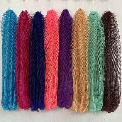 2 PCS Authentic African Exfoliating Net Bath Sponge – Deep Cleansing Body Scrubber