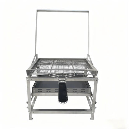 Blaze For F1 Premium Adjustable Charcoal Rotating Grill
