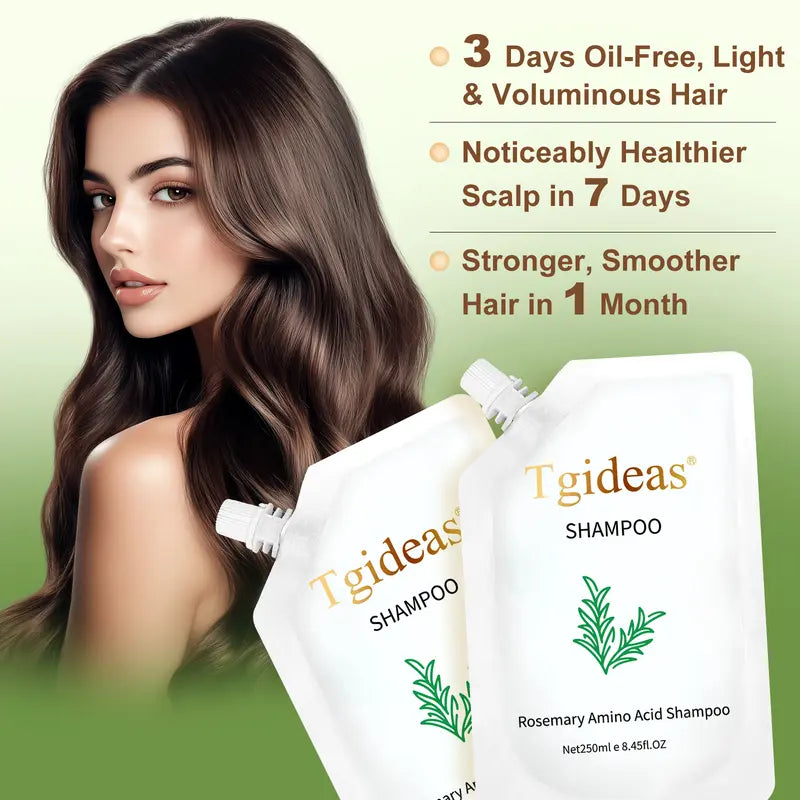 Tgideas Luxury Rosemary Nourishing Shampoo – Anti-Hair Fall, Oil Control & Anti-Dandruff