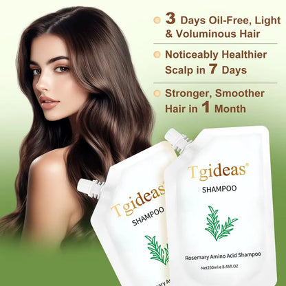 Tgideas Luxury Rosemary Nourishing Shampoo – Anti-Hair Fall, Oil Control & Anti-Dandruff