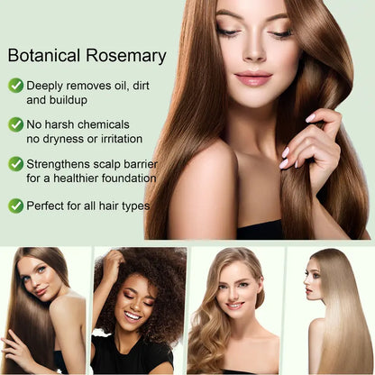 Tgideas Luxury Rosemary Nourishing Shampoo – Anti-Hair Fall, Oil Control & Anti-Dandruff