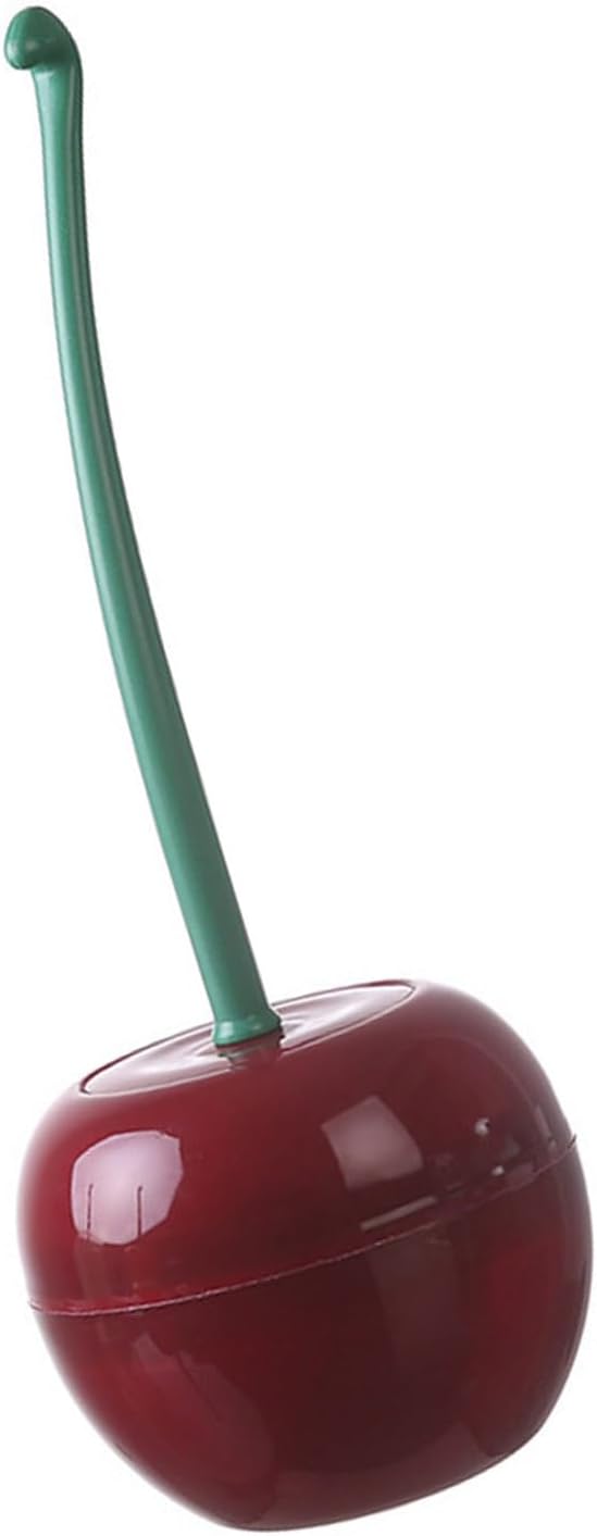 Pumice Toilet Brush – Cherries Shape Heavy-Duty Stain Removal for Lime & Water Marks