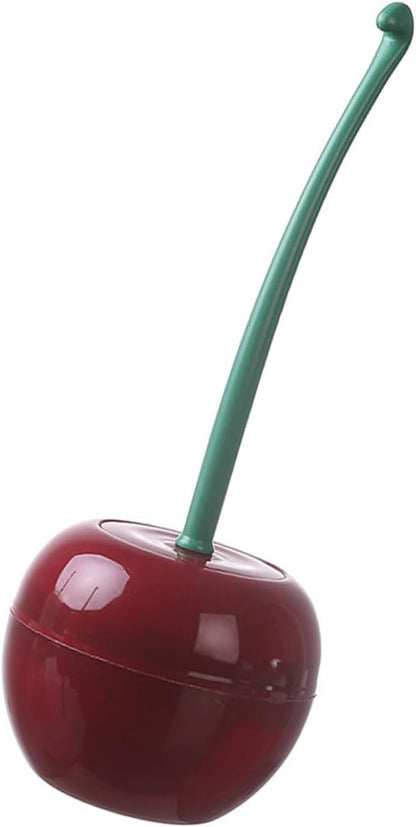 Pumice Toilet Brush – Cherries Shape Heavy-Duty Stain Removal for Lime & Water Marks