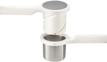 Joseph Joseph Helix Potato Ricer Masher – Ergonomic Twist-Action Stainless Steel