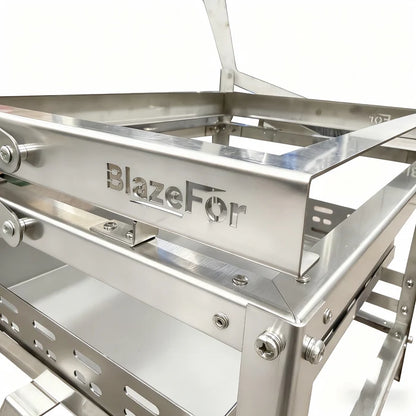Blaze For F1 Premium Adjustable Charcoal Rotating Grill