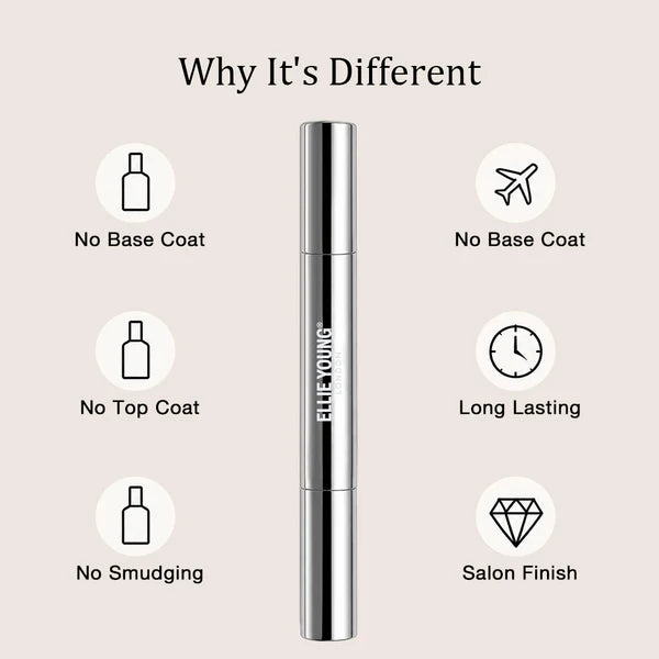 Pure Blanc | Pocket Salon™ One Step Gel Pen – All-in-One UV Gel Polish