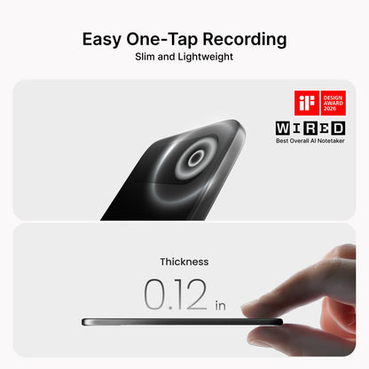 Comulytic Note Pro AI Voice Recorder – AI Meeting Recorder & Note Taker with 113 Languages
