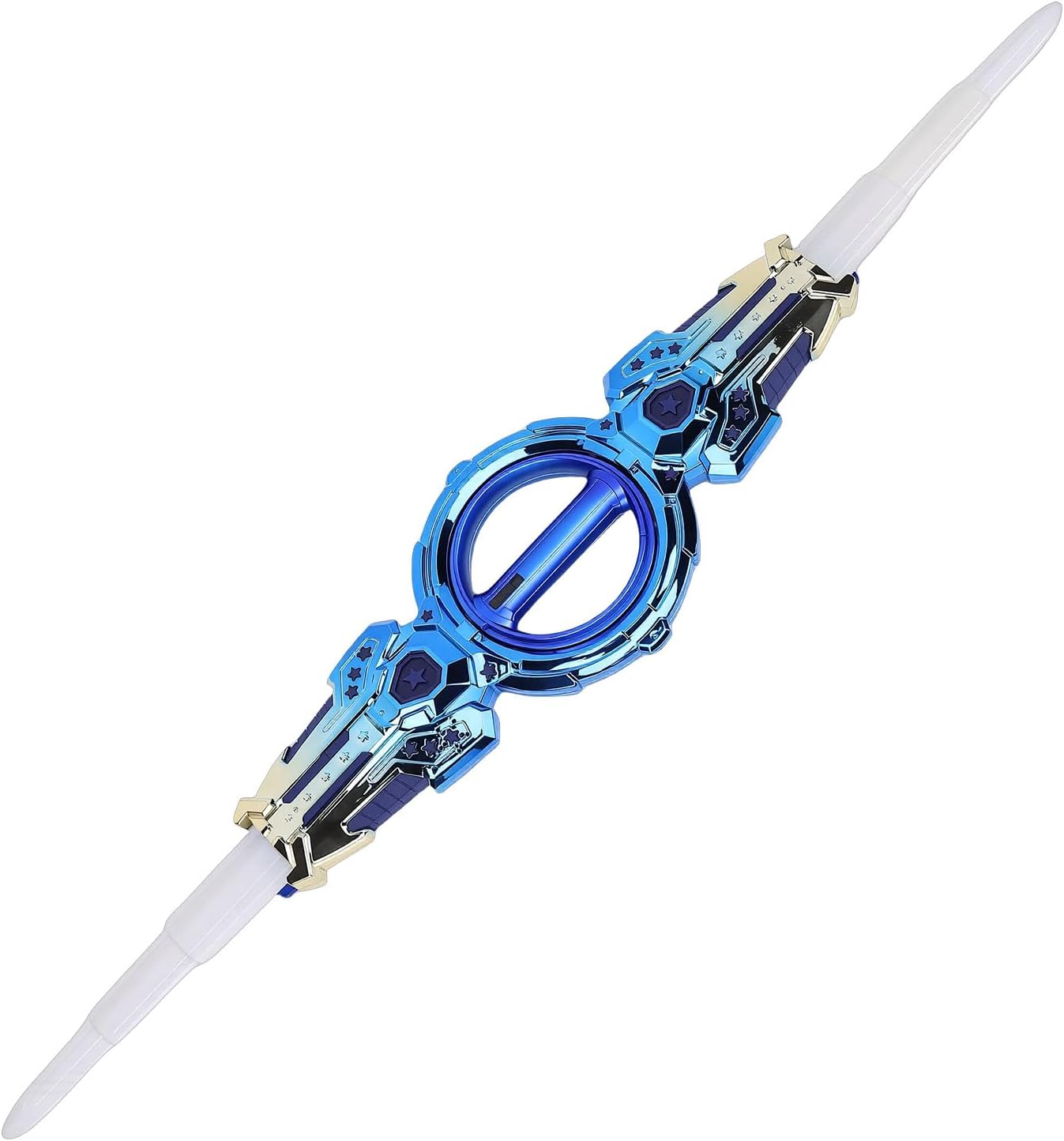 GOWENIC Light Up Saber for Kids | Double Ended Retractable Sword Toy with LED Lights