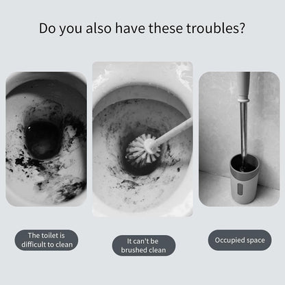 Pumice Toilet Brush – Cherries Shape Heavy-Duty Stain Removal for Lime & Water Marks