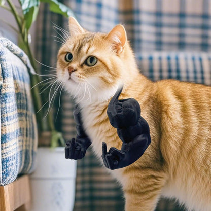 Cat Muscle Arms 3D Printed Middle Finger Cosplay for Cats & Dogs