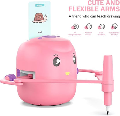 Smart Drawing Robot for Kids – Montessori Educational Painting Toy with Voice Interaction
