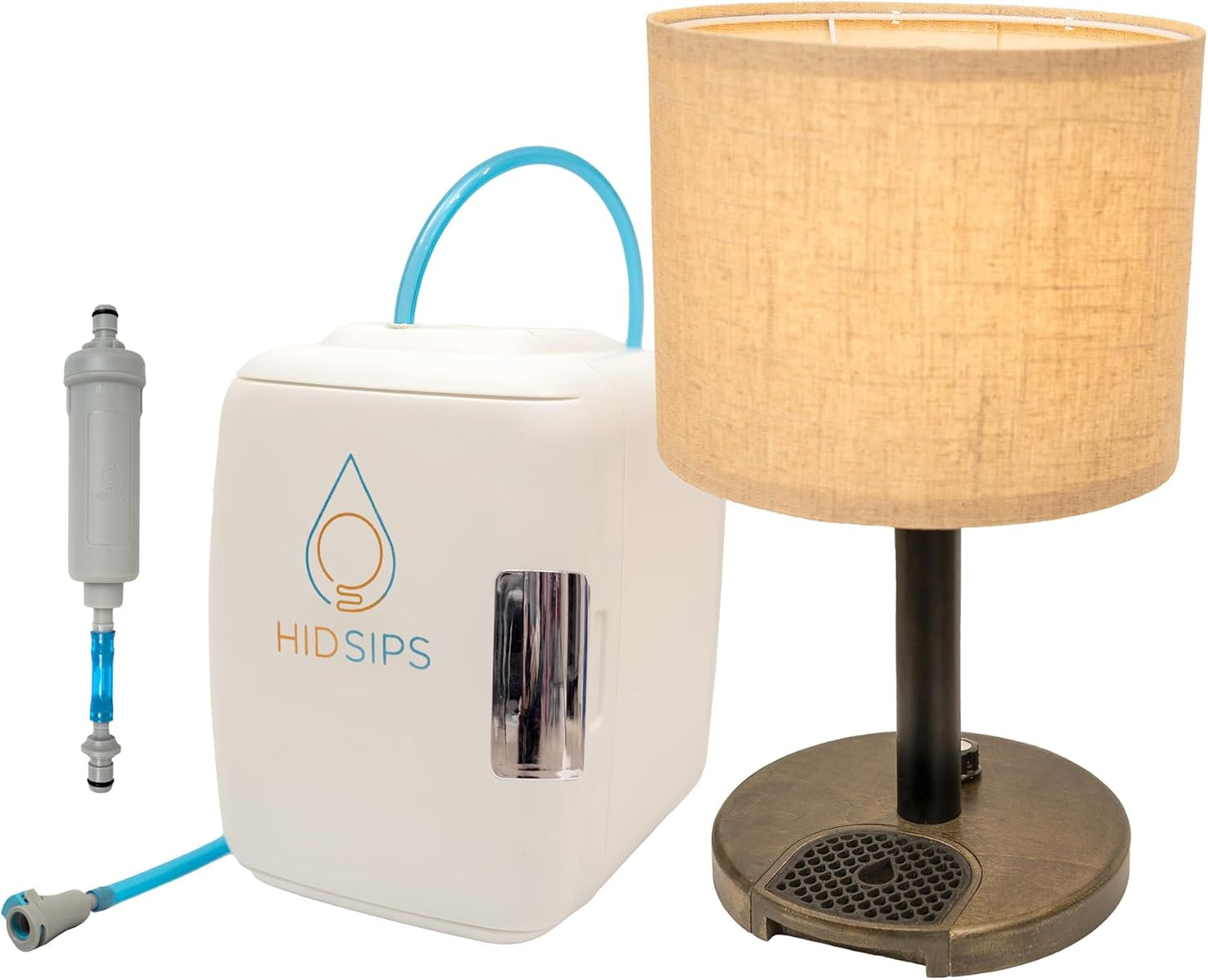 HydraLamp with Mini Fridge, Midnight
