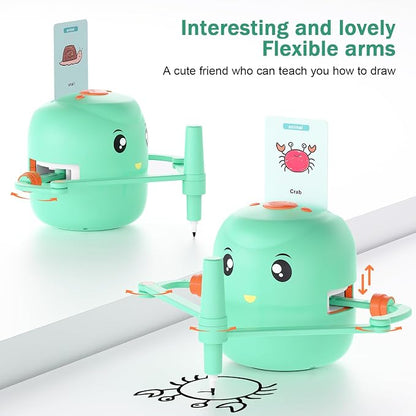 Smart Drawing Robot for Kids – Montessori Educational Painting Toy with Voice Interaction