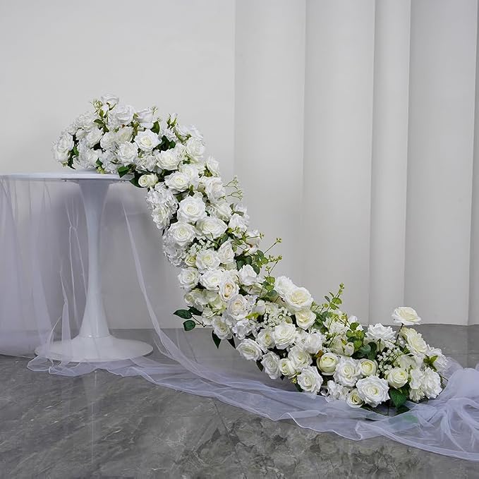 Wedding Background Flower Row – Artificial Arch Flower Strip Decoration