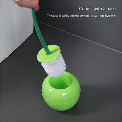 Pumice Toilet Brush – Cherries Shape Heavy-Duty Stain Removal for Lime & Water Marks