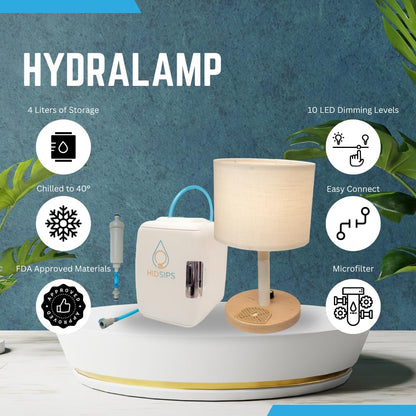HydraLamp with Mini Fridge, Midnight
