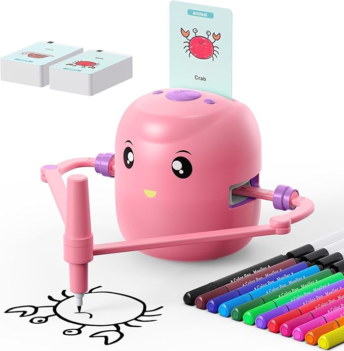 Smart Drawing Robot for Kids – Montessori Educational Painting Toy with Voice Interaction