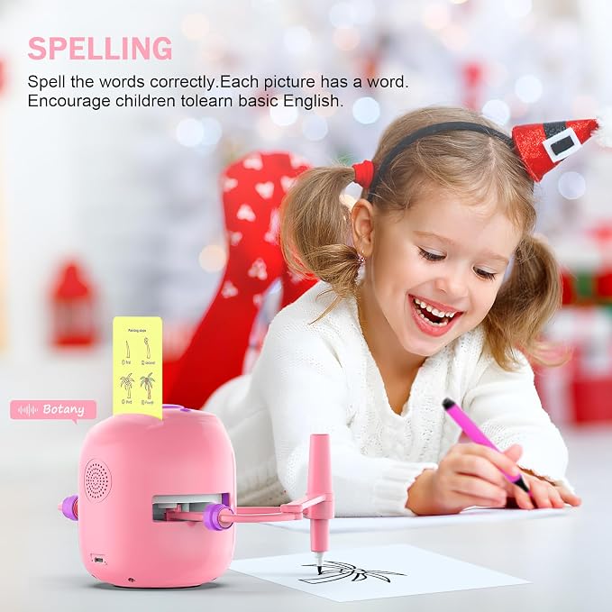 Smart Drawing Robot for Kids – Montessori Educational Painting Toy with Voice Interaction