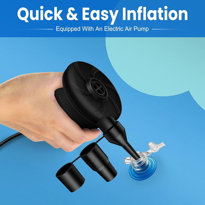 GIGIGO Motorized Pool Float for Adults – Rechargeable Electric Lounger