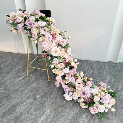 Wedding Background Flower Row – Artificial Arch Flower Strip Decoration