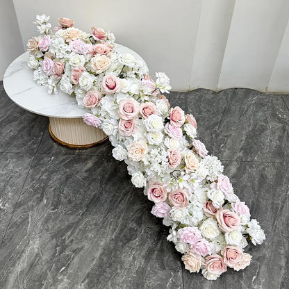 Wedding Background Flower Row – Artificial Arch Flower Strip Decoration