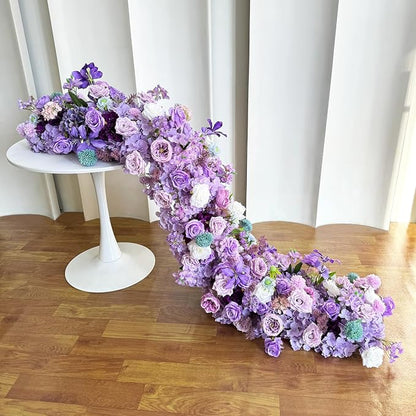 Wedding Background Flower Row – Artificial Arch Flower Strip Decoration