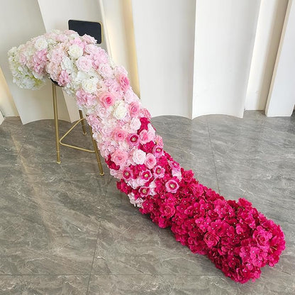 Wedding Background Flower Row – Artificial Arch Flower Strip Decoration