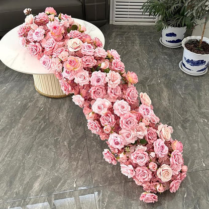 Wedding Background Flower Row – Artificial Arch Flower Strip Decoration