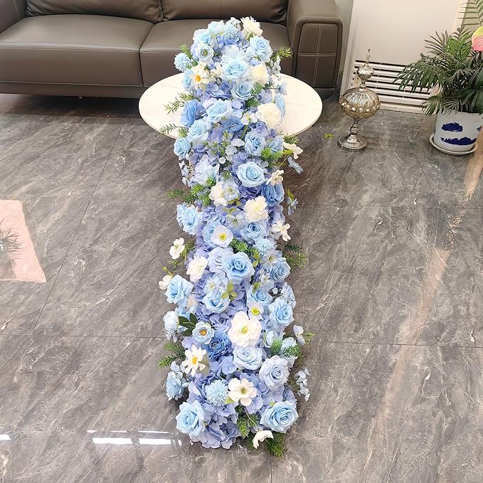 Wedding Background Flower Row – Artificial Arch Flower Strip Decoration