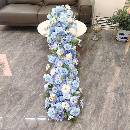 Wedding Background Flower Row – Artificial Arch Flower Strip Decoration