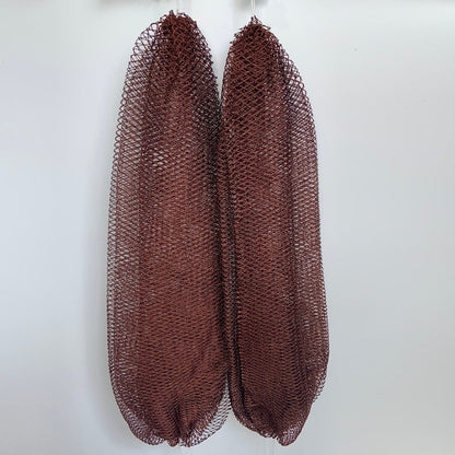 2 PCS Authentic African Exfoliating Net Bath Sponge – Deep Cleansing Body Scrubber