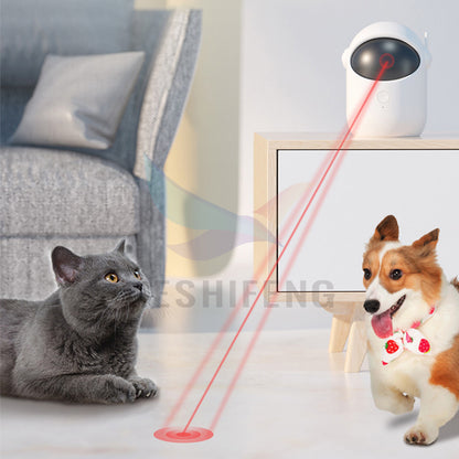 Automatic Laser Light Cat Toy – Interactive Smart Indoor Pet Teaser