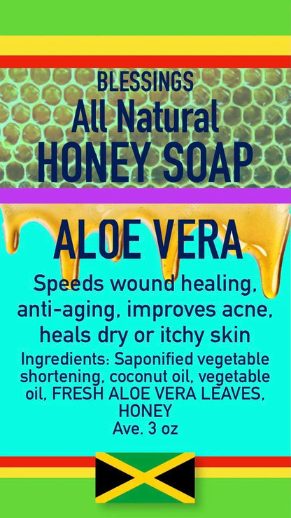 Honey Aloe Vera Soap Bar