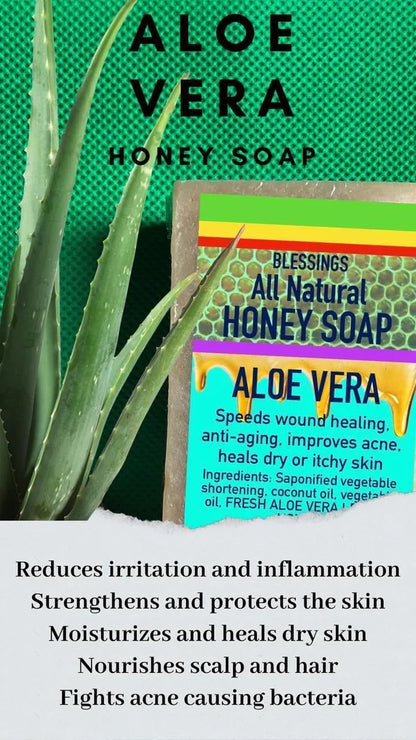Honey Aloe Vera Soap Bar