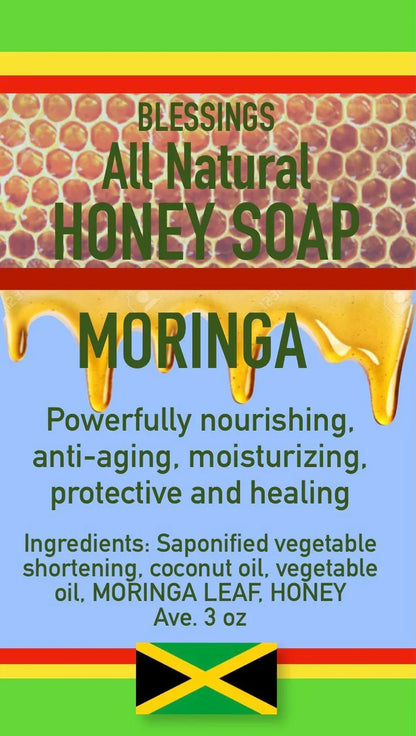 Honey Moringa Soap Bar