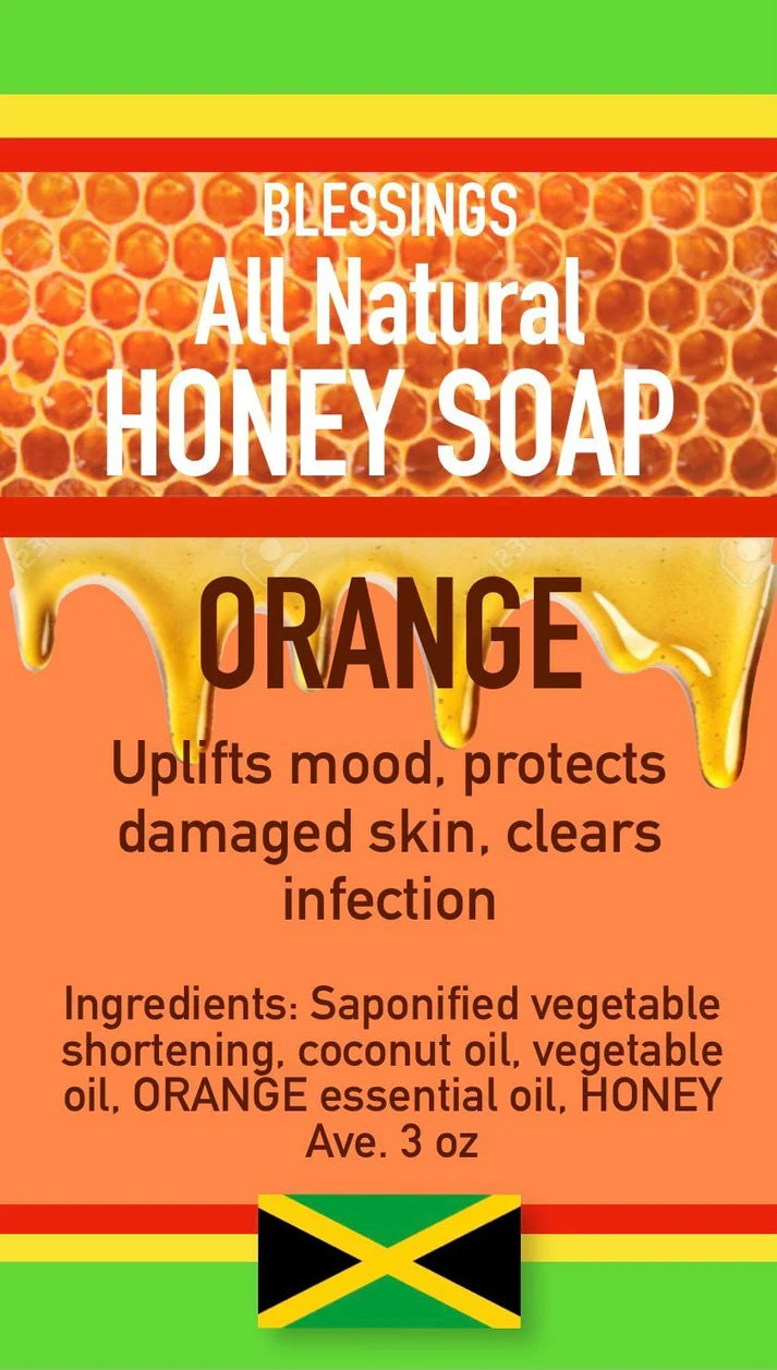 Honey Orange Soap – Uplifting & Refreshing Natural Bar