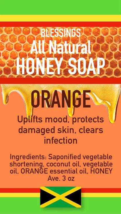 Honey Orange Soap – Uplifting & Refreshing Natural Bar