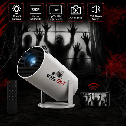 ScareCastr Projector – Halloween Ambiance Projector