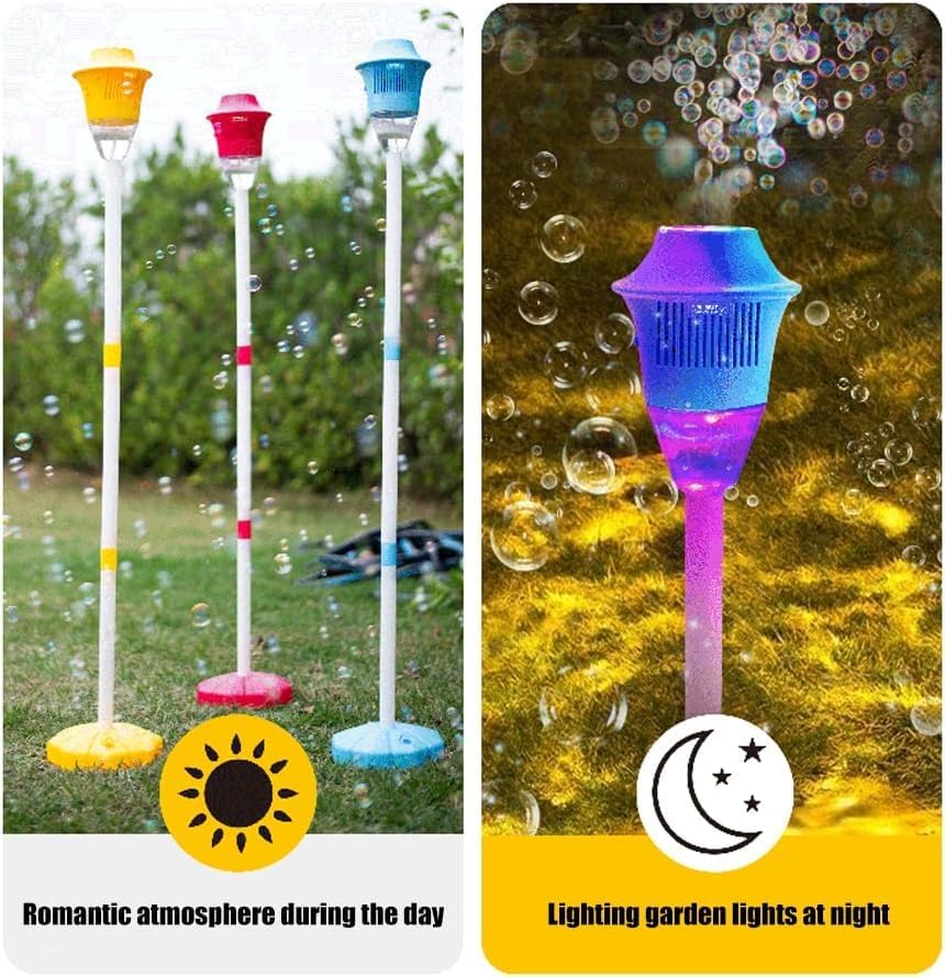Bubble Torch Garden Lamp™ – Bubbles, Light & Music 2-in-1