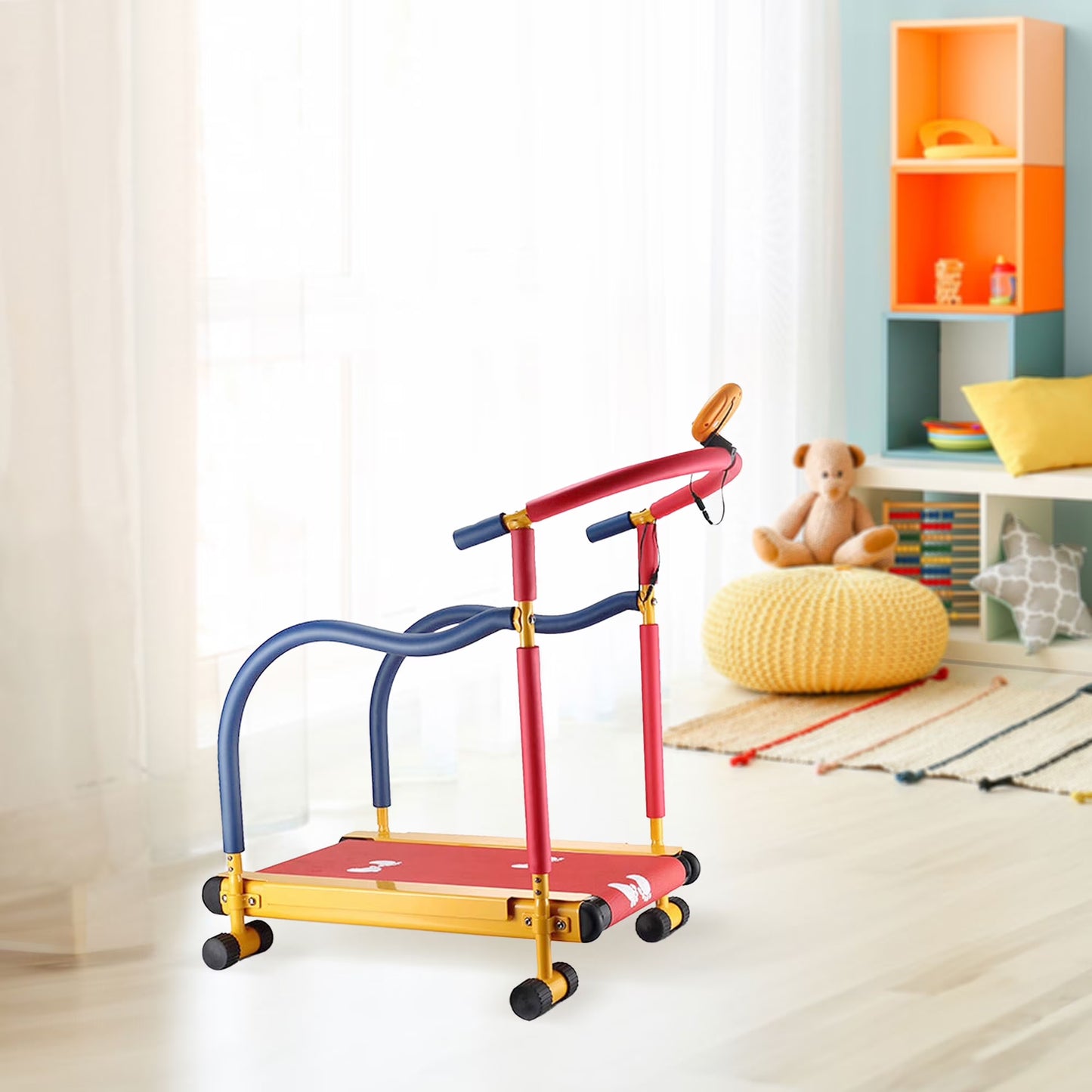 Redmon Kids Manual Treadmill with LCD Monitor