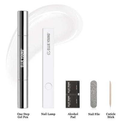 Pure Blanc | Pocket Salon™ One Step Gel Pen – All-in-One UV Gel Polish