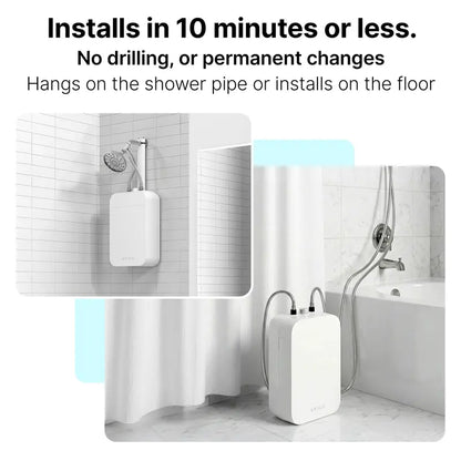 Arius Shower Water Softener & Filter System – Healthier Hair & Glowing Skin