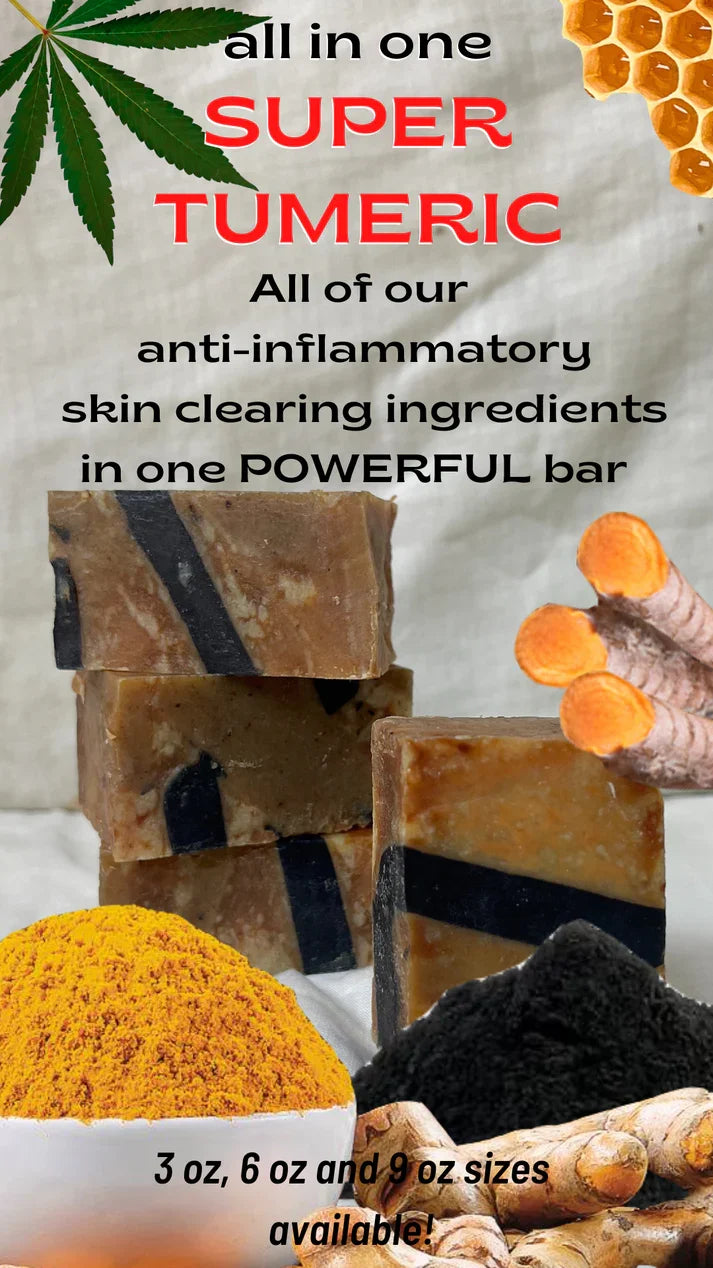 All in One Super Turmeric Soap Bar