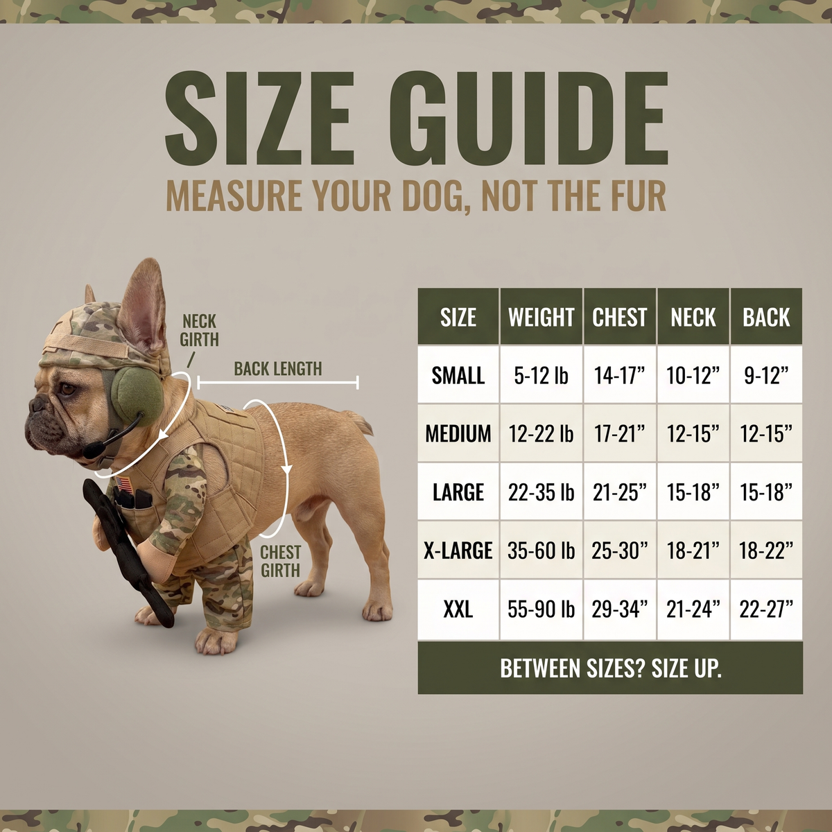 Doggy Soldier Outfit – Viral Military Dog Costume with Accessories