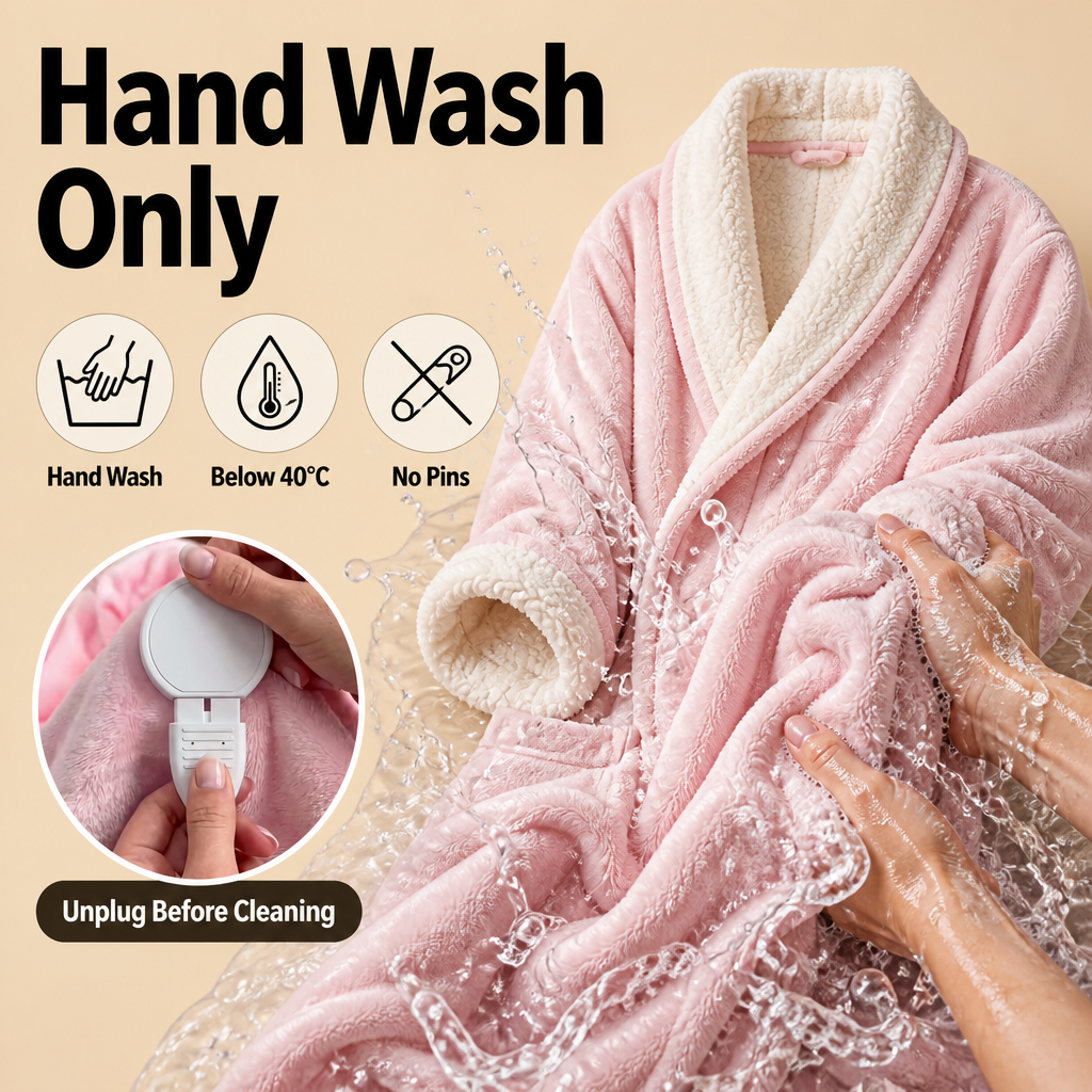 Warmly Heated Blanket™ – Wearable Electric Heated Blanket with Adjustable Heat